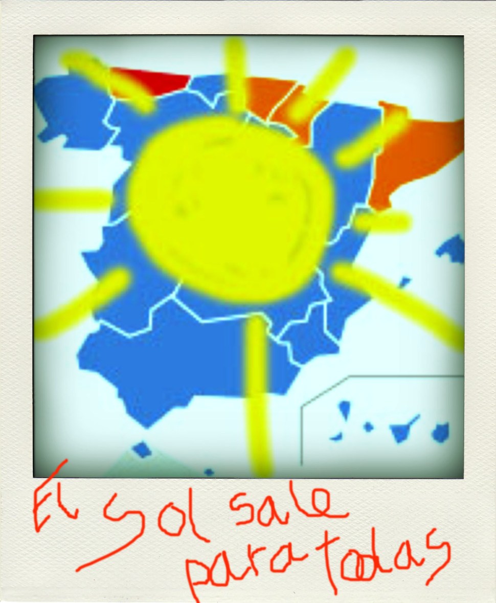 Mapa electoral. Y el Sol