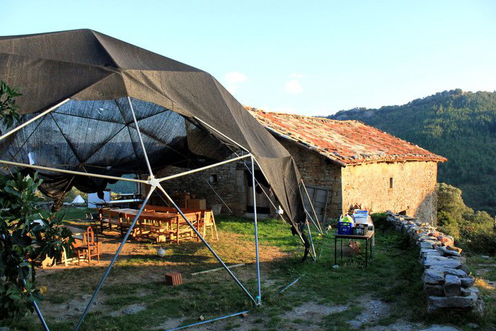 El comedor de verano.
